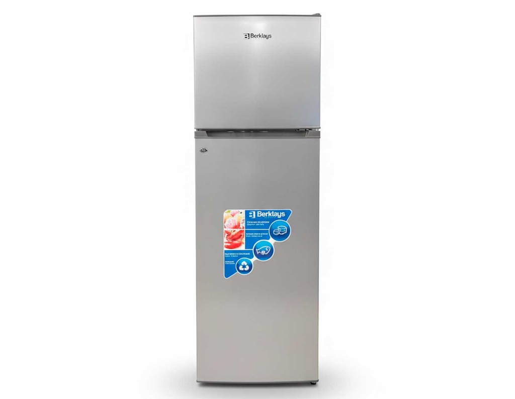 REFRIGERADOR BERKLAYS B2D255LDI DOS PUERTAS INOX 253Lts