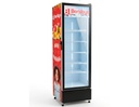 EXHIBIDOR BERKLAYS BNF356VITBK PUERTA ABATIBLE DE VIDRIO TEMPLADO NEGRO 347Lts