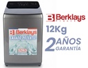 LAVADORA BERKLASY BTL126BSR Plomo 12Kg