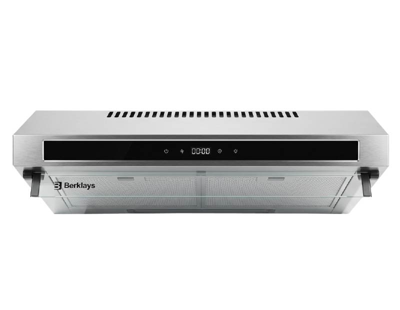 EXTRACTOR DE GRASA BERKLAYS BH66CASDX PARA EMPOTRAR INOX 60Cm