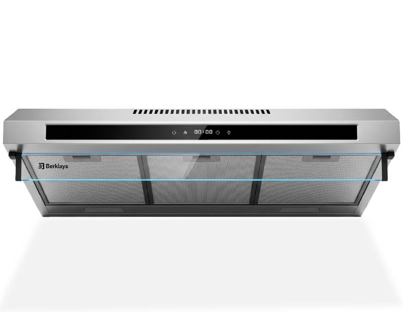 EXTRACTOR DE GRASA BERKLAYS BH96CASDX INOX 90CM