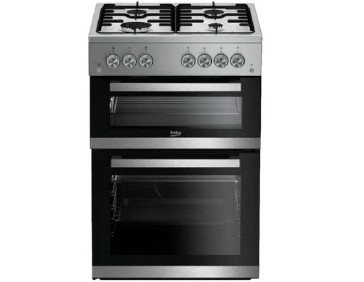 [BKCOFDG81120GXS] COCINA BEKO FDG81120GXS 4 HORNILLAS A GAS INOX 60 Cm