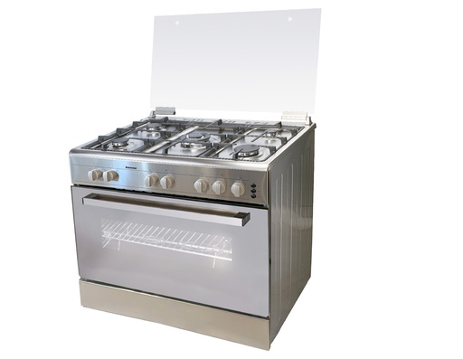 [BECO80DC] COCINA BENNO 80-DC 5 HORNILLAS A GAS 80CM