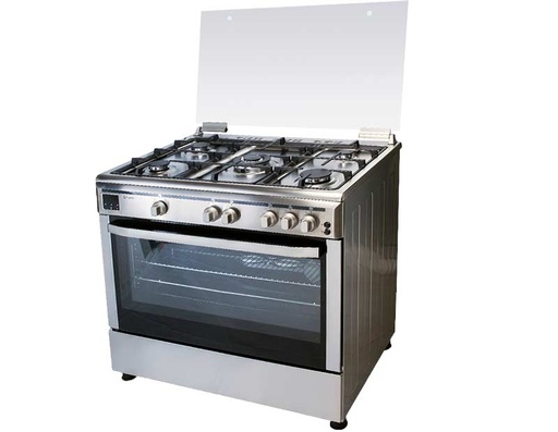 [CACOF9502EGRH] COCINA CAPELLA F9502 EGRH 90 cm 5 Hornillas a gas Inox