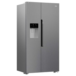 [BKREGN162341XBN] REFRIGERADOR BEKO GN162341XBN Inox Side by Side c/fca hielo 571 Lts
