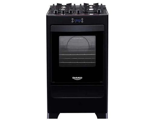 [DKCO300001735] COCINA DAKO 300001735 Agile Up Glass Negro con gril 4H
