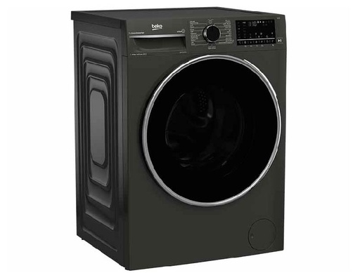 [BKLAB3WFT51242MG] LAVADORA BEKO B3WFT51242MG CARGA FRONTAL MOTOR PROSmart INVERTER NEGRO 12Kg