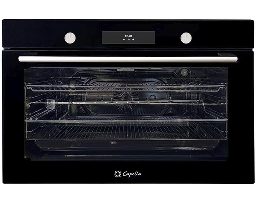 [CAHOB9102GLASS] HORNO EMPOTRABLE CAPELLA B9102 GLASS Negro 90L