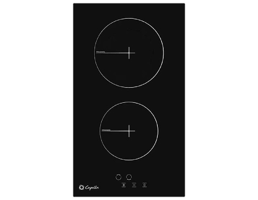 [CAENBIH30VTC] ENCIMERA CAPELLA BIH 30 VTC VIDRIO NEGRO 2H