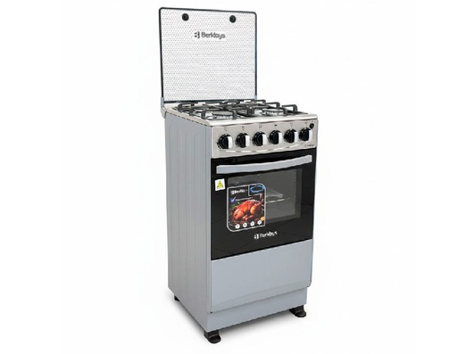 [AKCOBC554XCFIX] COCINA BERKLAYS BC554XCFIX 4 HORNILLAS A GAS INOX 50Cm