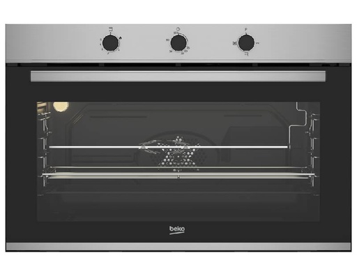 [BKHOBBWHT12106XS] HORNO BEKO BBWHT12106XS A GAS PARA EMPOTRAR INOX 96Lts