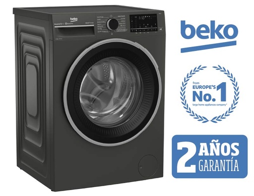 [BKLAB3WFT510415XAR] LAVADORA BEKO B3WFT510415XAR CARGA FRONTAL MOTOR PROSmart INVERTER Gris 10 Kg